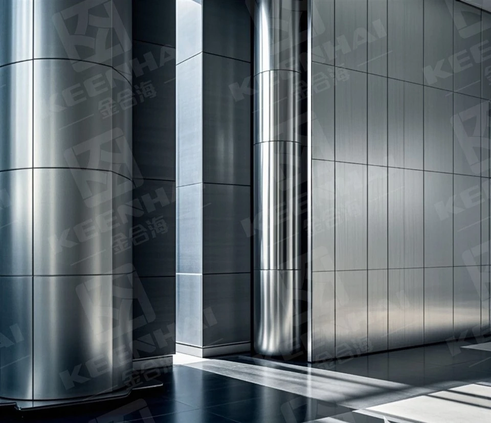 Stainless Steel Column Cladding